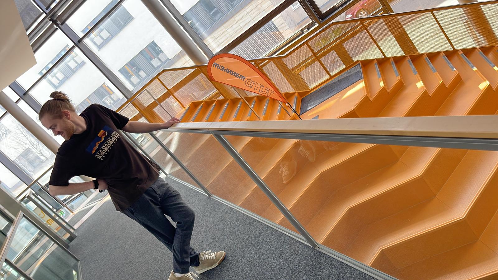 Simon Maiwald im MAFINEX Technologiezentrum Mannheim
